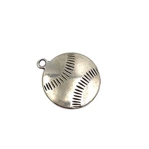 Sterling Silver ⚾️ 925 Baseball Charm/ Pendant
